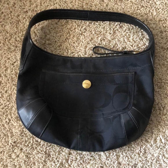 Coach Handbags - SMALL BLACK COACH PURSE